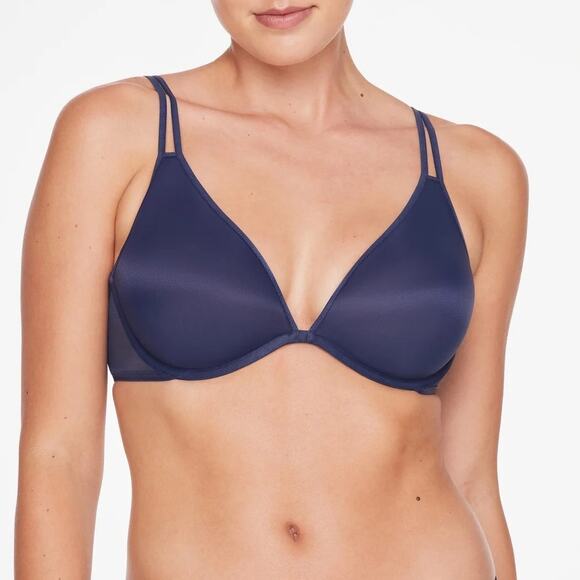 ThirdLove Plunge Bra Bare Mesh Blue 34E - Picture 1 of 4